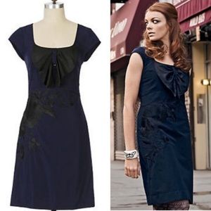 ANTHROPOLOGIE Embroidered Floreat Sunless Skies Embroidered Dress 8